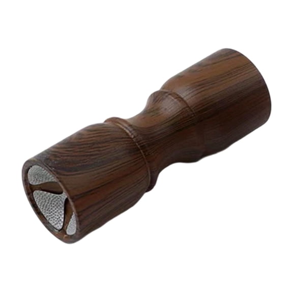 Tnarru Pool Cue Tip Repair Tool Billiard Cue Tip Shaping Scuffer Wooden Maintenance Replacement 2 in 1 Head Punch Prick Accessory Suitable for Recreational P Brown