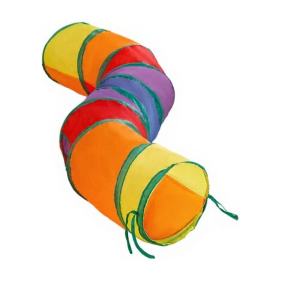 Tnarru Rainbow Cat Tunnel, Durable Polyester Rainbow