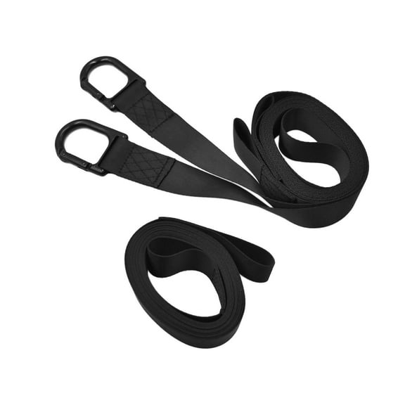 Tnarru Snowmobile Tow Straps ATV Tow Rope for Ski Snowboard Accessories Heavy Long Reinforced Emergency Gear Sled Pulling Straps