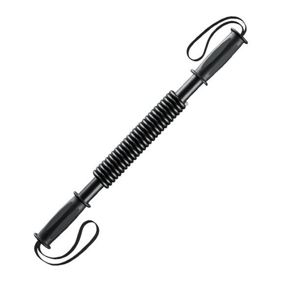 Tnarru Spring Power Bar Chest Expander Muscle Pulling Training for Women Men 56.8 cm