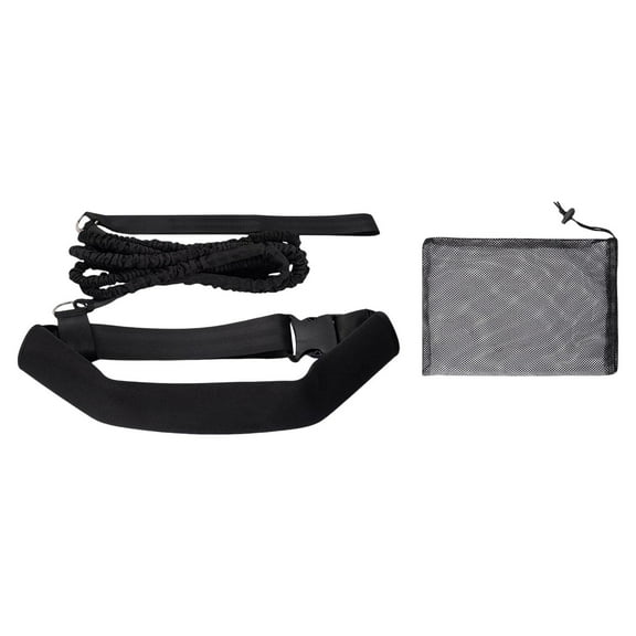 Tnarru Swim Belt Swim Bungee Cords Professional High Performance Aids Premium Swimming Resistance Belt Stationary Harness for Adults