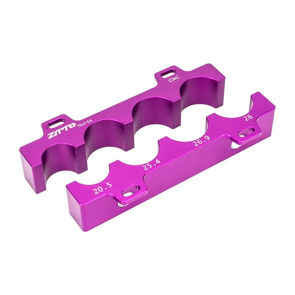 Tnarru Vise Jaw Front Fork Hub Clamp Repair Tool Bike Table Vise Rear Shock Fixture for Wheel groups Maintaining Pedals Hubs 12.9x5.4x1.7 cm