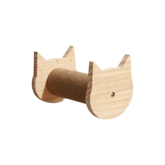 Tnarru Wall-Mounted Cat Climbing Frame, DIY Cat Bridge & Condo Cat Scratching Post