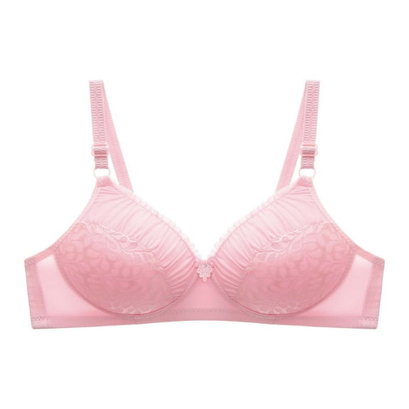 Tnhcen Everyday Bras for Women Large Size Non-Steel Ring Gathered Comfortable Breathable Underwear (Plus The Extension Buckle) Womens Underwear , 40