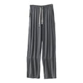 thumbnail image 1 of Tnhcen Men's Summer Lightweight Loose Fit Plus Size Lounge Pants Breathable Polyester Casual Home Wear Sleepwear Trousers XL-3XL, 1 of 7