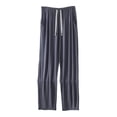 thumbnail image 1 of Tnhcen Men's Summer Lightweight Loose Fit Plus Size Lounge Pants Breathable Polyester Casual Home Wear Sleepwear Trousers XL-3XL, 1 of 7