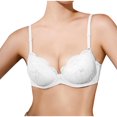 thumbnail image 1 of Tnhcen Sports Bras for Women Comfortable Bras for Women Bras for Women Lace Lingerie Everyday Bras for Women Bralettes for Women Seamless Wireless Bra Womens Underwear, White, 32, 1 of 6