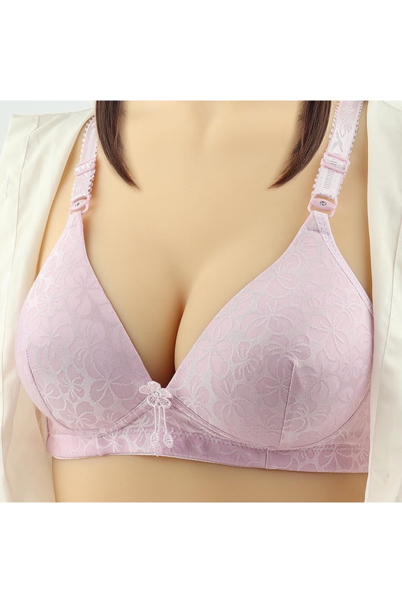 Sports Bras for Women Fashion Woman's Lace Beauty Back Strap Wrap Plus Size Bra Underwear Shapewear Underwear Valentine's Day Gifts Lingerie for Women Naughty