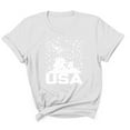 thumbnail image 1 of Tnhcen ​Summer Fashionable Patriotic T-Shirts for Men USA Flag Graphic Design 4th of July Novelty Crewneck Tees​ S-3XL, 1 of 5