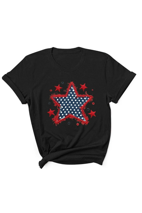 USA Flag Graphic 4th of July Short Sleeve T-Shirt for Men Summer Soft Novelty Patriot Shirt Tops​ S-3XL