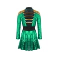 thumbnail image 1 of Tnhcen Unisex Vintage Medieval Circus Performer Shirts - Punk Drummer Outfits with Stand Collar Performance Tops (S-3XL), 1 of 5