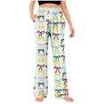thumbnail image 1 of Tnhcen Valentine's Day Print Casual Lounge Pants Unisex Drawstring Waist Side Pockets Polyester Spandex Sleepwear S-3XL, 1 of 5