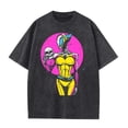 thumbnail image 1 of Tnhcen Vintage Tie-Dye Cotton Crewneck Tee – Short Sleeve Graphic Print Summer Shirt Washed Design Men's Basic Relaxed Fit S-2XL, 1 of 2