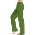thumbnail image 1 of Tnhcen Women's Casual Drawstring Pants - Relaxed Fit Straight Leg Pants Soft Stretch Fabric S-5XL Comfy Basic Home Wear Easy Pull-On Lounge Pants Women's Classic Pants, 1 of 5