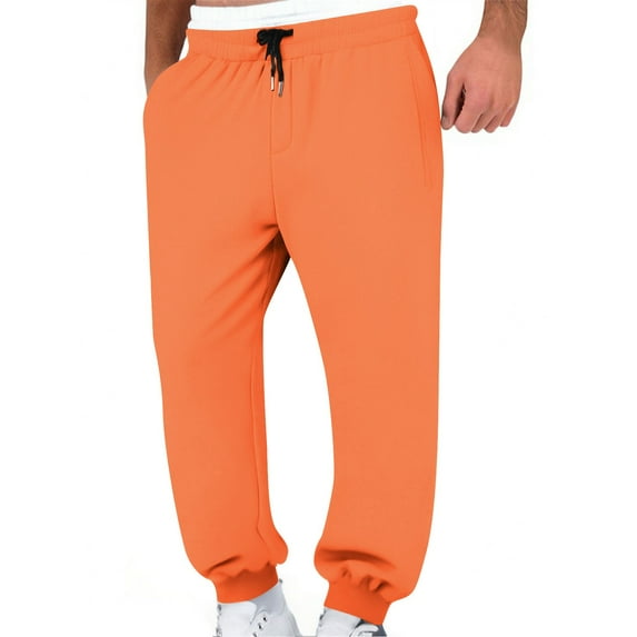 Tnhcen Women's Drawstring Elastic Waist Joggers Double Layer Double Pocket Sweatpants Cotton-Like Lounge Pants S-3XL Multiple Colors Available