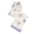 thumbnail image 1 of Tnhcen Women's Floral Print Pajama Pants Silky Satin Sleepwear Elastic Waist Lounge Pants Loose Fit Sleep Trousers Gift for Her M-2XL, 1 of 3