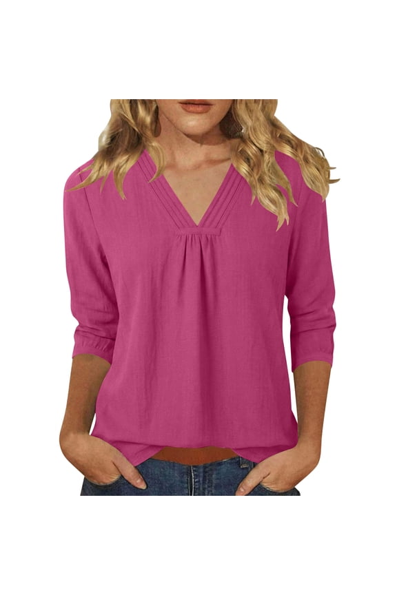 Women's Long Sleeve Summer Cover Up, Open Front V-Neck Kimono Cardigan, Lightweight Duster Blouse, 100% Polyester Pre-Shrunk Wrinkle Resistant Top S-3XL