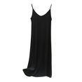 thumbnail image 1 of Tnhcen Women's Modal V - Neck Loose Nightgown Short Sleep Dress with Pocket Cotton Blend Sleepwear for Women M - XL Cozy Nightgowns for Sleeping Loungewear for Women, 1 of 5