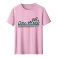 thumbnail image 1 of Tnhcen Women's Simple Print Short Sleeve Crewneck T-Shirts | Plus Size Friendly S-3XL | Polyester Spandex Blend Basics, 1 of 3