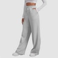 thumbnail image 1 of Tnhcen Women's Solid Joggers with Drawstring Waist Japanese Fleece Sweatpants Loose Fit Athletic Pants with Pockets S-2XL Multiple Colors Available, 1 of 6