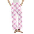 thumbnail image 1 of Tnhcen Women's Winter Plaid Flannel Pajama Pants with Pockets Soft Warm Fleece Lined Sleepwear Lounge Pants Cozy Home Wear S-3XL, 1 of 5