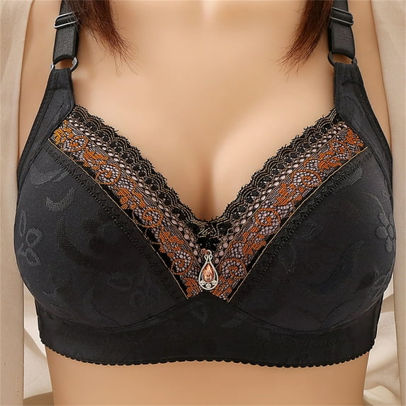 Tnhcpk Bras Woman Sexy Ladies Bra without Steel Rings Sexy Large Size Lingerie Underwire Bras Women's Underwear Christmas Gifts Lingerie for Women