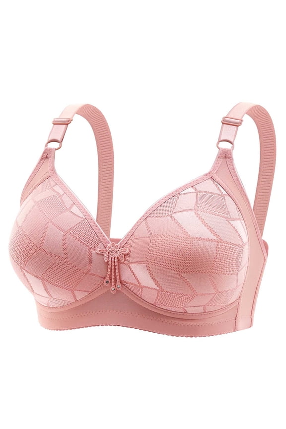 Tnhcpk Push Up Bra Women's Plus-Size Thin Comfortable Breathable Cotton Bra Cover Women's Bras No Underwire Underwear Separatec Everyday Lingerie, XL