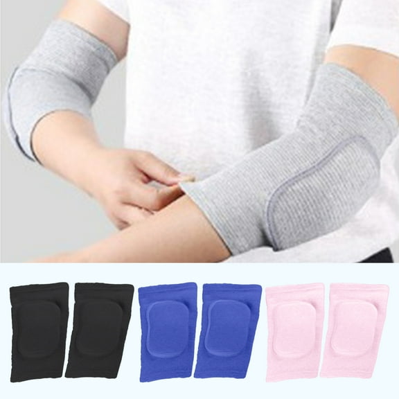 Tnobhg 1 Pair Arm Brace Pads Breathable Comfortable Warm Sponge Material Protective Elbow Protectors for Sports Fitness