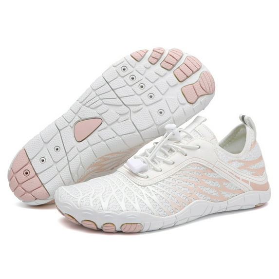Tnobhg 1 Pair Men Women Barefoot Shoes Soft Breathable Lightweight Unisex Non-Slip Hiking Barefoot Slipper Shoes Footwear