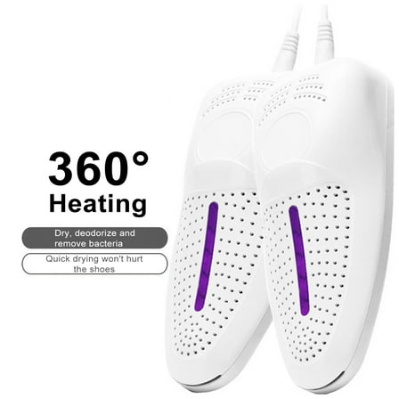 Tnobhg 1 Pair Shoes Dryer Eliminate Odor Sanitize Shoes Quick Heat Dehumidification 360 Degree Drying Energy Saving Boot Dryer