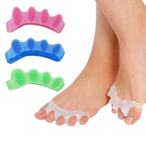 Tnobhg 1 Pair Toe Separators for Bunions Toe Spacers Straighteners Toe Stretcher Bunion Corrector for Women Men
