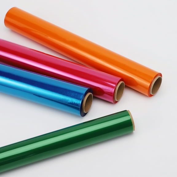 Tnobhg 1 Roll 40CMx30M Cellophane Wrapping Paper Colorful Waterproof Heavy-duty Flower DIY Handicrafts Festival Gift Box Packaging Paper