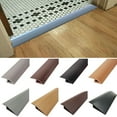 thumbnail image 1 of Tnobhg 10/15mm Floor Transition Strip Self-Adhesive Waterproof PVC Cuttable Wear-resistant Sealing Universal Carpet to Tile Floor Doorway Threshold Strip Home Supplies, 1 of 8
