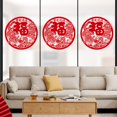 thumbnail image 1 of Tnobhg 10Pcs Spring Festival Window Stickers Rich Color Cartoon Design Chinese New Year Decorative Decals Electrostatic Stickers, 1 of 8