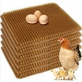 thumbnail image 1 of Tnobhg 2Pcs Egg Pad Reusable Chicken Nesting Box Pads Easy to Clean Soft Egg Protection Pad for Garden Farm Yard, 1 of 8