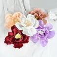 thumbnail image 1 of Tnobhg 3Pcs Crepe Paper Flowers 3D Visual Effects Realistic Create Atmosphere Paper Birthday Backdrop Flower Craft Wedding Supplies, 1 of 8