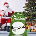 thumbnail image 1 of Tnobhg 70x50CM Christmas Drawstring Gift Bag Santa Elk Sleigh Large Capacity Heavy Duty Reusable Party Favor Holiday Gift Present Grocery Packaging Sack, 1 of 8