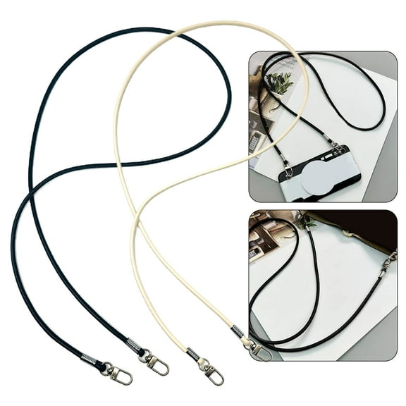 Tnobhg Bag Shoulder Strap Slim Faux Leather Snap Hook Clip Long Replacement Heavy Duty Women Crossbody Bag Handbag Belt Bag Accessories