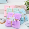 thumbnail image 1 of Tnobhg Bathroom Towel Friendly to Skin Ultra Soft Superior Absorbency Quick Dry Versatile Usability Bath Towel Set, 1 of 7