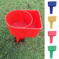 thumbnail image 1 of Tnobhg Beach Cup Holder with Pocket Multi-functional Beverage Phone Sunglasses Key Sand Cup Holder Beach Camping Picnics Accessory, 1 of 8