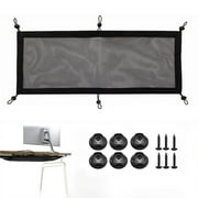 Tnobhg Cable Management Net Privacy Mesh Cord Manager Under-Desk Wire Net Large Capacity Easy to Install Cord Organizer Net Office Supplies