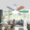 Tnobhg Ceiling Fan Light with Remote Control UltraQuiet Motor 3 Wind