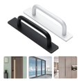 thumbnail image 1 of Tnobhg Door Window Handle Punch-free Rust-proof Trace-less Easy to Install Modern Design Auxiliary Aluminum Alloy Cabinet Cupboard Door Pull Handle Home Improvement, 1 of 8