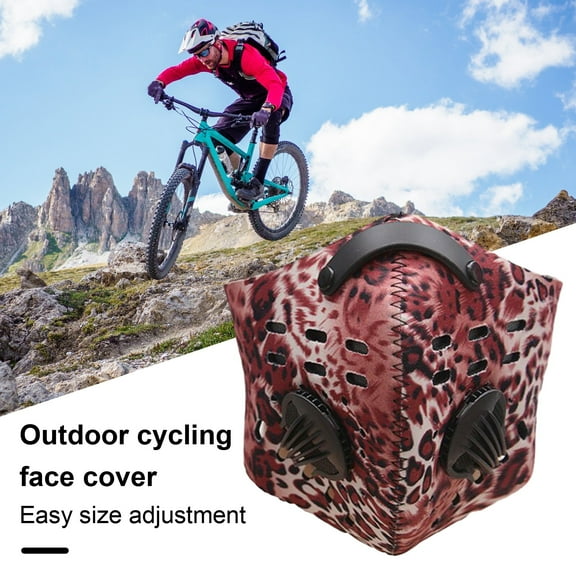 Tnobhg Ergonomic Breathable Holes Design Face Guard Activated Carbon Ventilation Ski Snowboard Outdoor Riding Face Guard