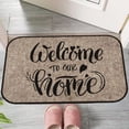 thumbnail image 1 of Tnobhg Floor Mat Multi-purpose Anti-Slip Door Mat Letter Printing Entry Door Carpet for Outdoor Indoor Decoration, 1 of 8