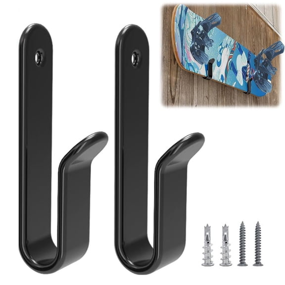 Tnobhg Horizontal Snowboard Wall Mount Clips Snowboard Wall Rack Sturdy Strong Load-bearing Snowboard Display Wall Mount Rack