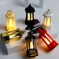 thumbnail image 1 of Tnobhg LED Candle Light with Hook Soft Lighting Battery-Operated Hanging Lantern Halloween Party Decoration, 1 of 8