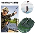 thumbnail image 1 of Tnobhg Large Foldable Fishing Fine Mesh Strong Load-bearing Wear Resistant Collapsible Landing Net Fishing Accessories, 1 of 8