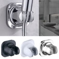 thumbnail image 1 of Tnobhg No Punching Shower Base Self-adhesive Wall-mounted Anti-slip Great Load Bearing Adjustable Angle Handheld Shower Head Holder Bracket, 1 of 7
