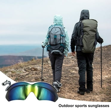 Tnobhg Peaked Cap Clip Sunglasses Anti-UV Block Sunlight Anti-slip Travel Hat Clipping on Sunglasses Outdoor Cycling Hiking Golf Polarized Eyewear Hat Goggles